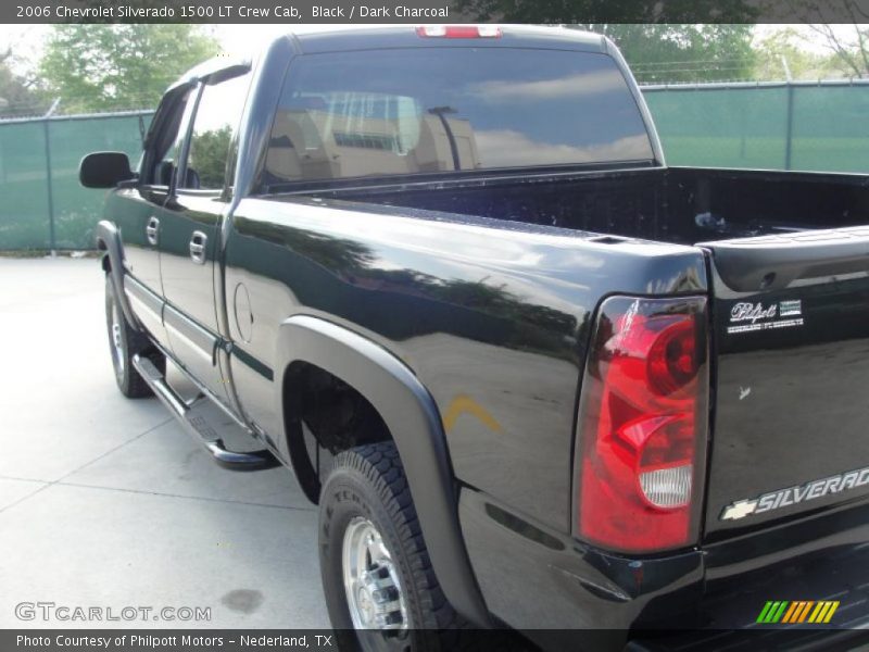 Black / Dark Charcoal 2006 Chevrolet Silverado 1500 LT Crew Cab