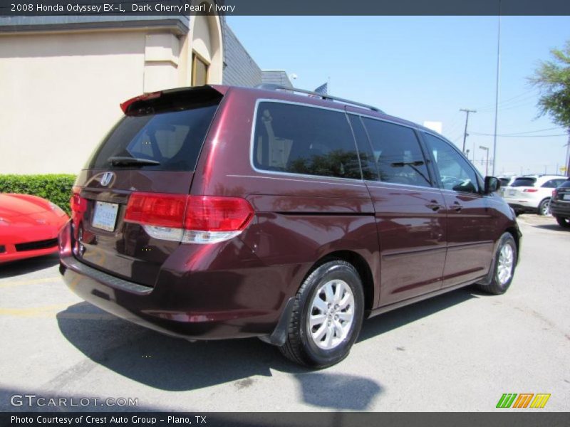 Dark Cherry Pearl / Ivory 2008 Honda Odyssey EX-L