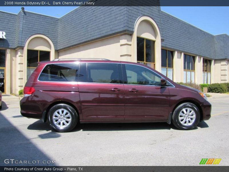 Dark Cherry Pearl / Ivory 2008 Honda Odyssey EX-L