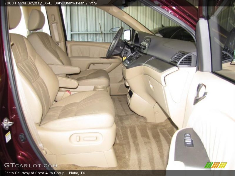 Dark Cherry Pearl / Ivory 2008 Honda Odyssey EX-L