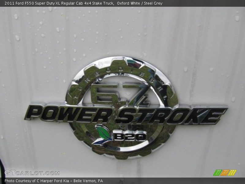  2011 F550 Super Duty XL Regular Cab 4x4 Stake Truck Logo