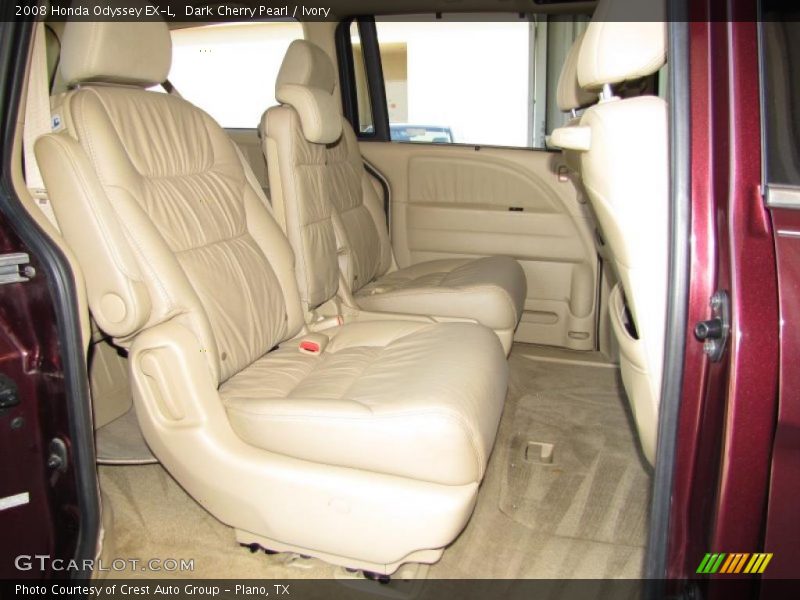 Dark Cherry Pearl / Ivory 2008 Honda Odyssey EX-L