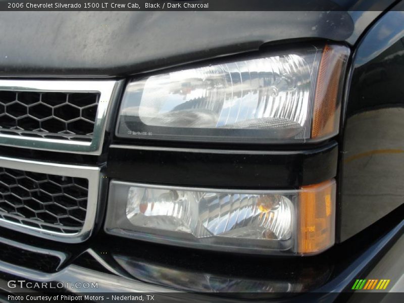 Black / Dark Charcoal 2006 Chevrolet Silverado 1500 LT Crew Cab