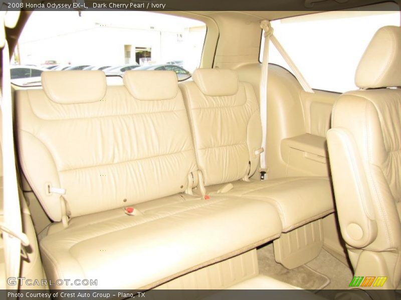 Dark Cherry Pearl / Ivory 2008 Honda Odyssey EX-L