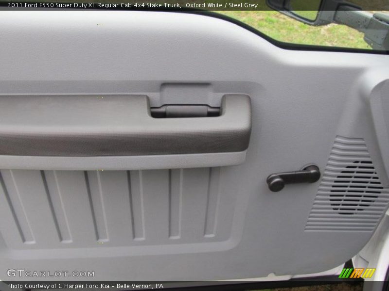 Door Panel of 2011 F550 Super Duty XL Regular Cab 4x4 Stake Truck