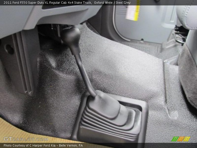 Controls of 2011 F550 Super Duty XL Regular Cab 4x4 Stake Truck