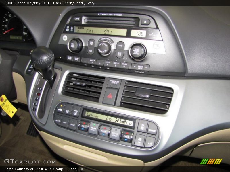 Dark Cherry Pearl / Ivory 2008 Honda Odyssey EX-L