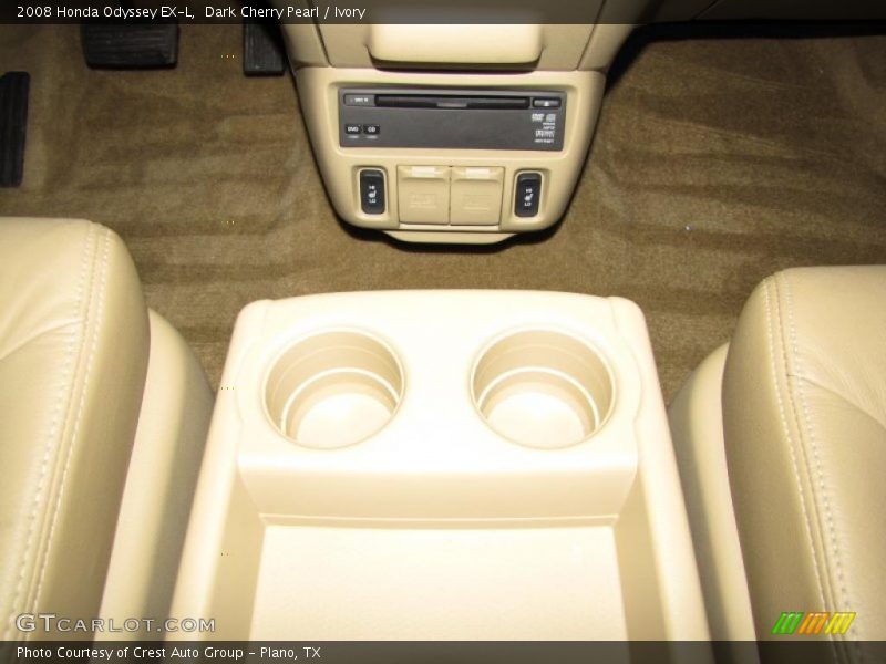 Dark Cherry Pearl / Ivory 2008 Honda Odyssey EX-L