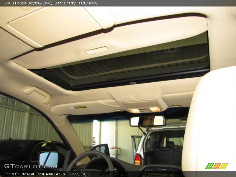 Dark Cherry Pearl / Ivory 2008 Honda Odyssey EX-L