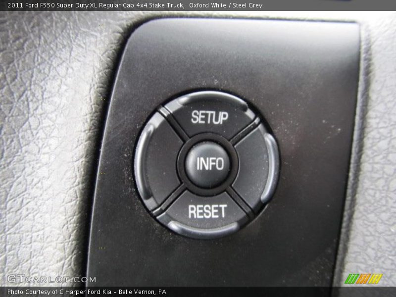Controls of 2011 F550 Super Duty XL Regular Cab 4x4 Stake Truck