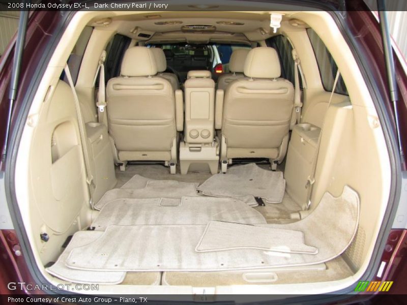 Dark Cherry Pearl / Ivory 2008 Honda Odyssey EX-L