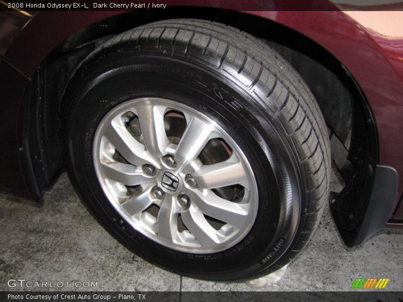 Dark Cherry Pearl / Ivory 2008 Honda Odyssey EX-L