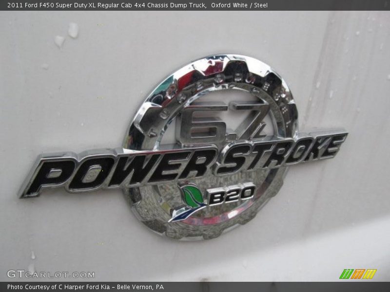  2011 F450 Super Duty XL Regular Cab 4x4 Chassis Dump Truck Logo