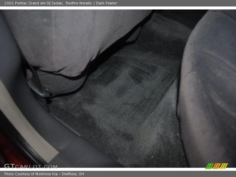 Redfire Metallic / Dark Pewter 2001 Pontiac Grand Am SE Sedan