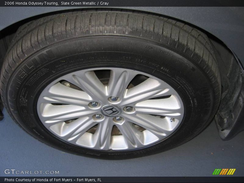 Slate Green Metallic / Gray 2006 Honda Odyssey Touring