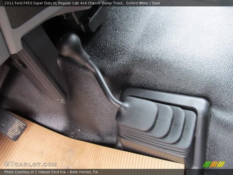 Controls of 2011 F450 Super Duty XL Regular Cab 4x4 Chassis Dump Truck