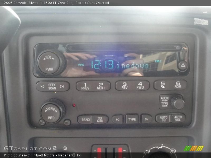 Black / Dark Charcoal 2006 Chevrolet Silverado 1500 LT Crew Cab