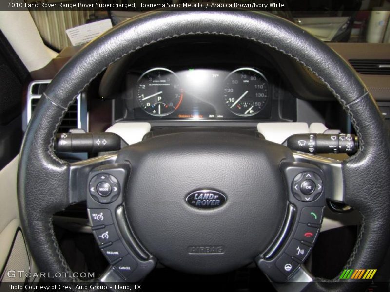  2010 Range Rover Supercharged Steering Wheel