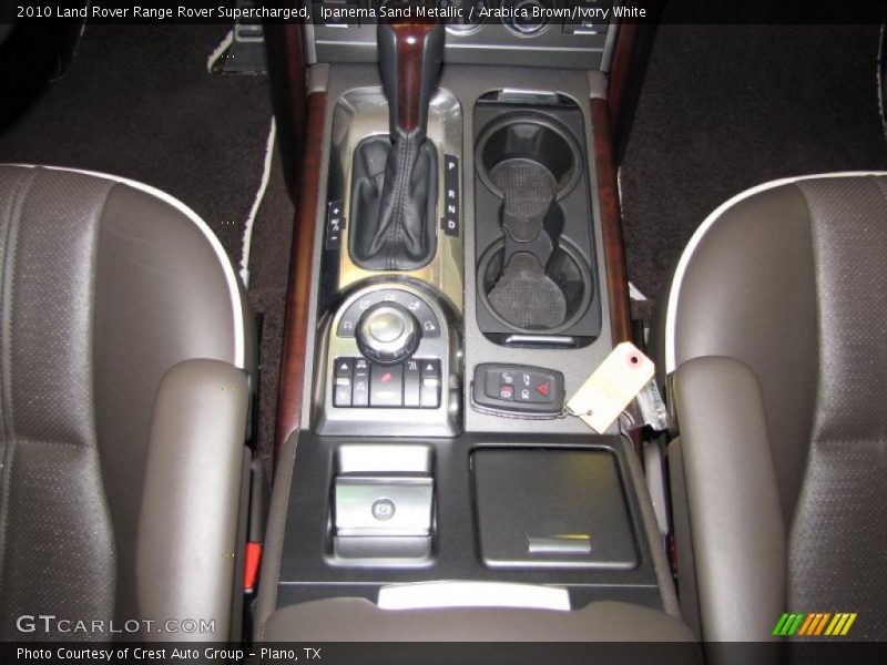 Ipanema Sand Metallic / Arabica Brown/Ivory White 2010 Land Rover Range Rover Supercharged