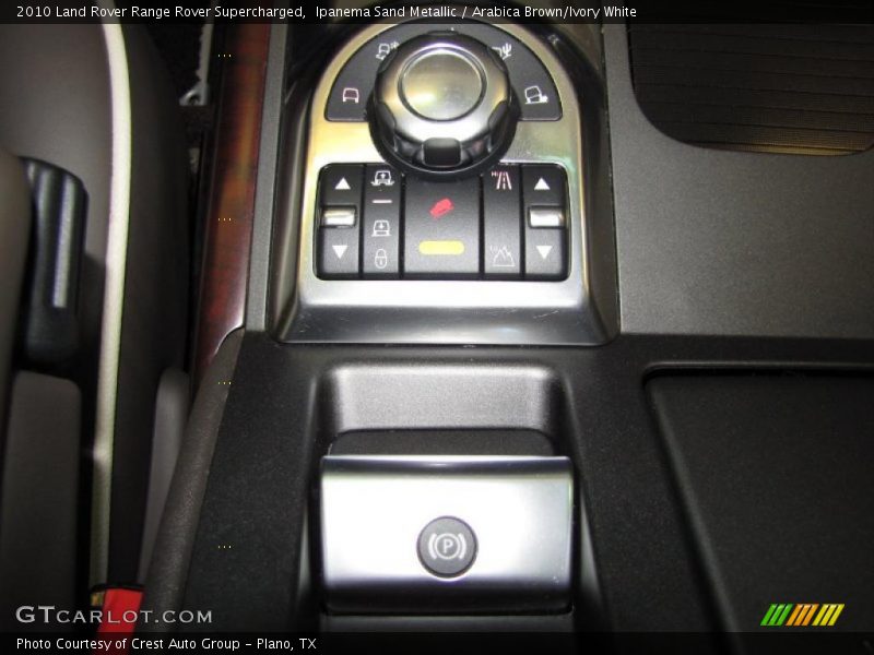 Ipanema Sand Metallic / Arabica Brown/Ivory White 2010 Land Rover Range Rover Supercharged