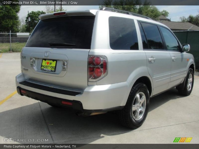 Billet Silver Metallic / Gray 2007 Honda Pilot EX-L