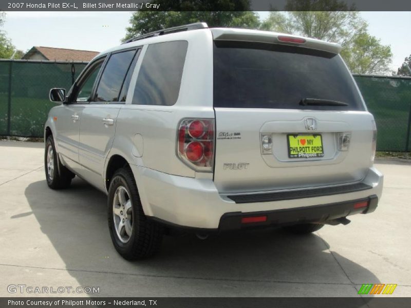 Billet Silver Metallic / Gray 2007 Honda Pilot EX-L