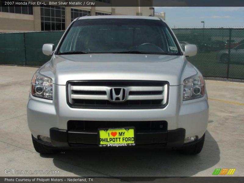 Billet Silver Metallic / Gray 2007 Honda Pilot EX-L