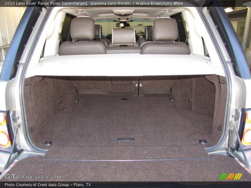  2010 Range Rover Supercharged Trunk