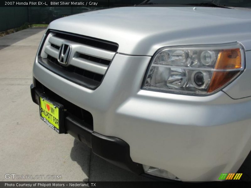 Billet Silver Metallic / Gray 2007 Honda Pilot EX-L