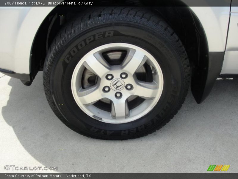 Billet Silver Metallic / Gray 2007 Honda Pilot EX-L