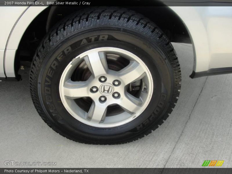 Billet Silver Metallic / Gray 2007 Honda Pilot EX-L