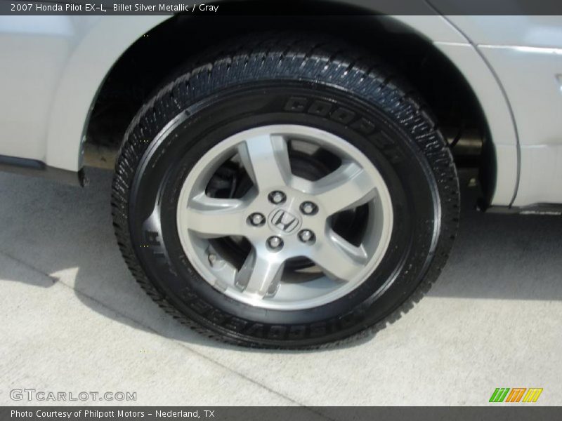 Billet Silver Metallic / Gray 2007 Honda Pilot EX-L