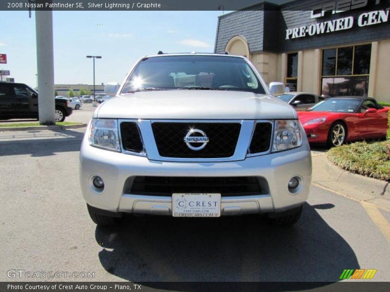 Silver Lightning / Graphite 2008 Nissan Pathfinder SE