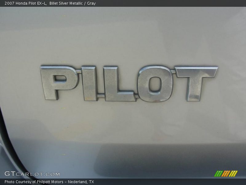 Billet Silver Metallic / Gray 2007 Honda Pilot EX-L