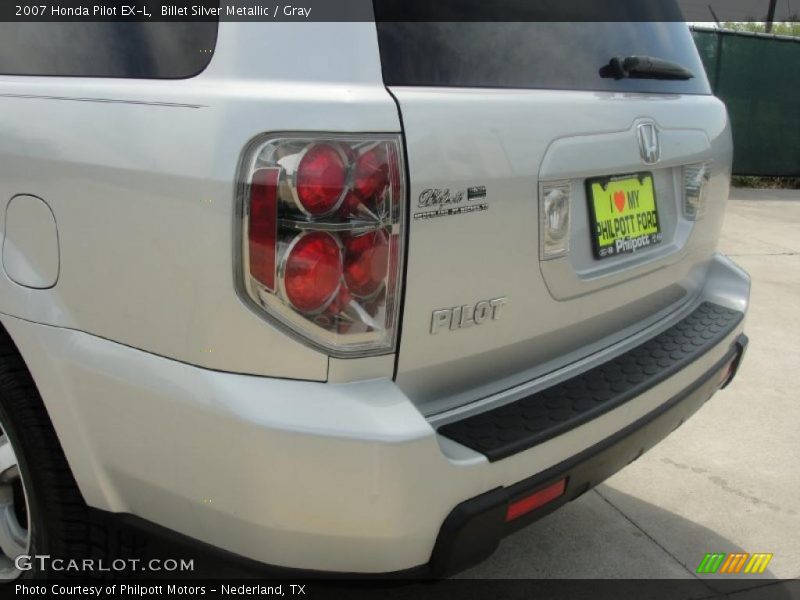 Billet Silver Metallic / Gray 2007 Honda Pilot EX-L