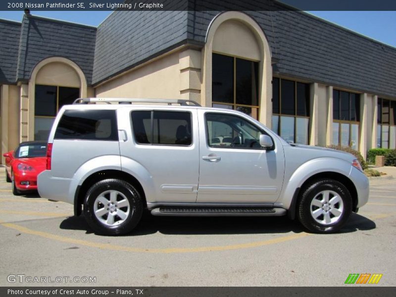 Silver Lightning / Graphite 2008 Nissan Pathfinder SE