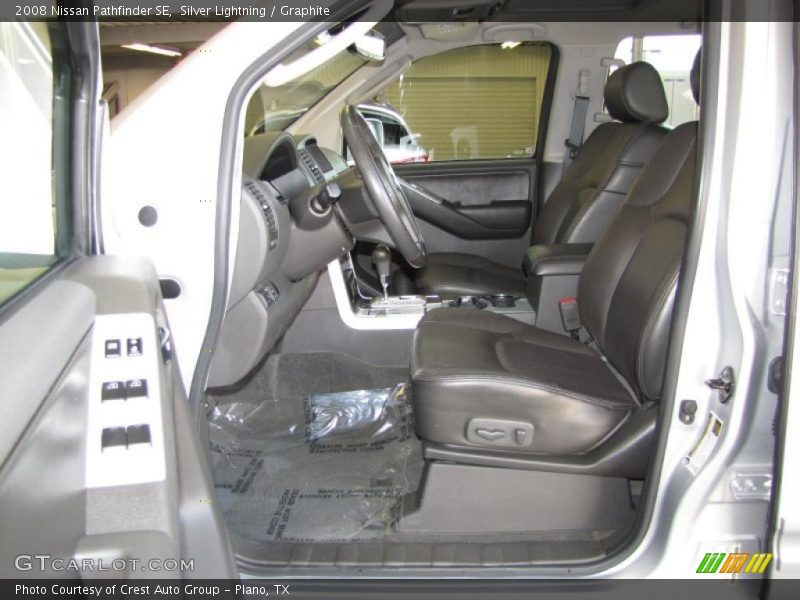 Silver Lightning / Graphite 2008 Nissan Pathfinder SE