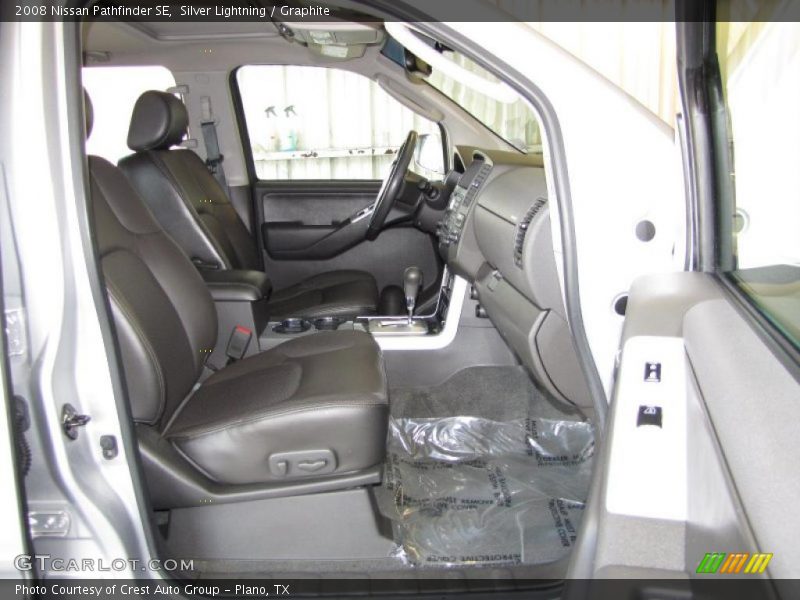 Silver Lightning / Graphite 2008 Nissan Pathfinder SE