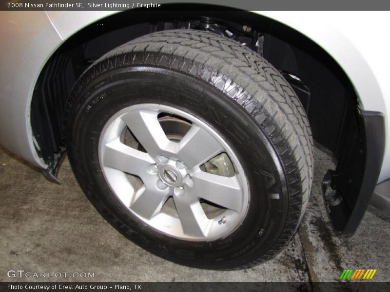 Silver Lightning / Graphite 2008 Nissan Pathfinder SE