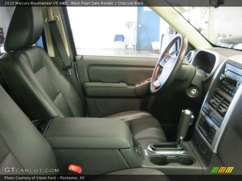 Black Pearl Slate Metallic / Charcoal Black 2010 Mercury Mountaineer V6 AWD