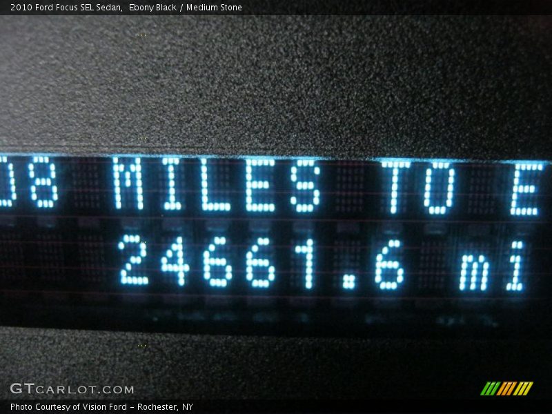 Ebony Black / Medium Stone 2010 Ford Focus SEL Sedan