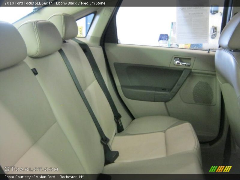 Ebony Black / Medium Stone 2010 Ford Focus SEL Sedan