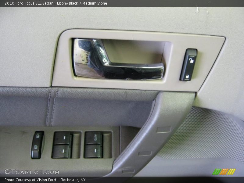 Ebony Black / Medium Stone 2010 Ford Focus SEL Sedan