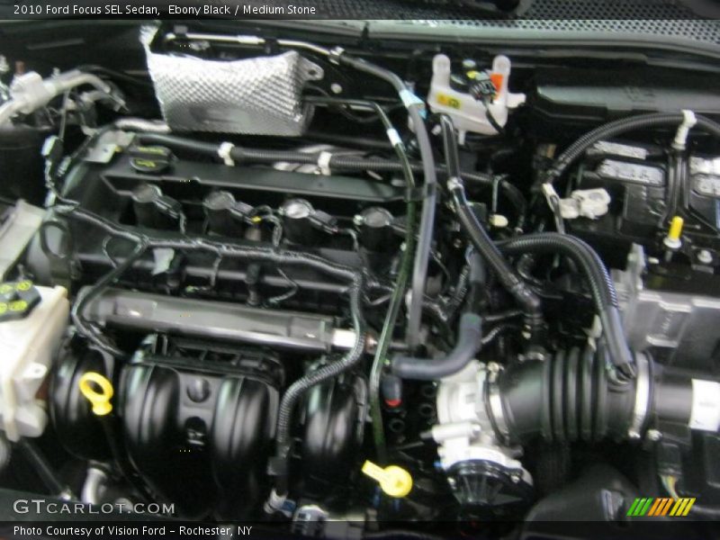Ebony Black / Medium Stone 2010 Ford Focus SEL Sedan