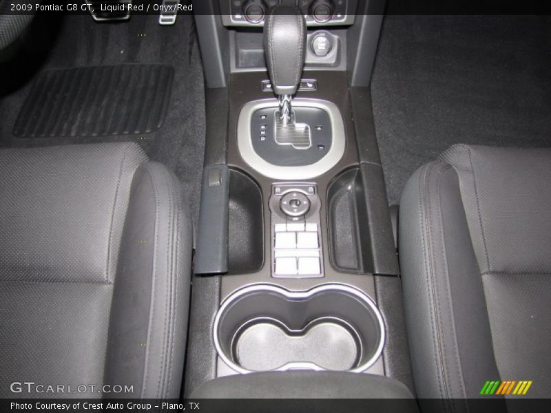 Liquid Red / Onyx/Red 2009 Pontiac G8 GT