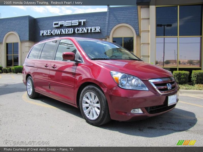 Redrock Pearl / Ivory 2005 Honda Odyssey Touring