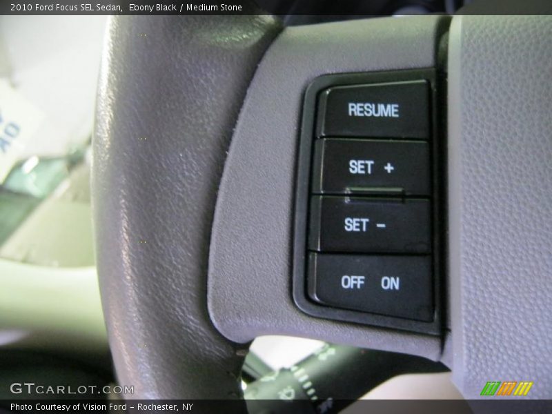 Ebony Black / Medium Stone 2010 Ford Focus SEL Sedan