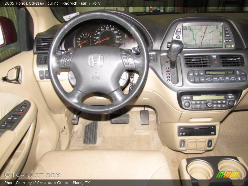 Redrock Pearl / Ivory 2005 Honda Odyssey Touring