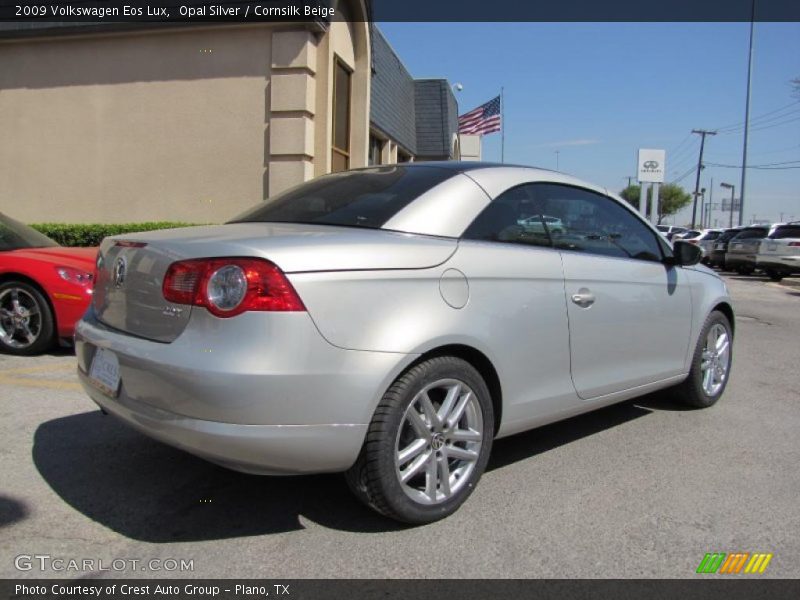 Opal Silver / Cornsilk Beige 2009 Volkswagen Eos Lux