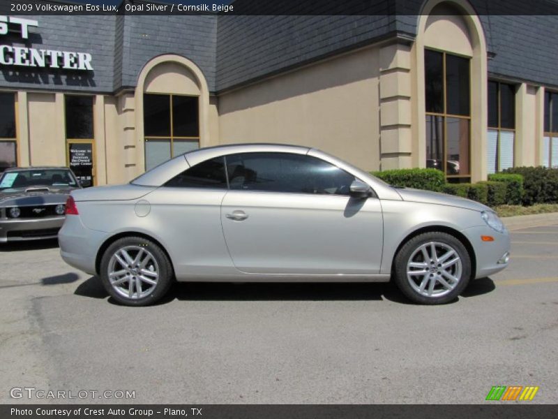 Opal Silver / Cornsilk Beige 2009 Volkswagen Eos Lux